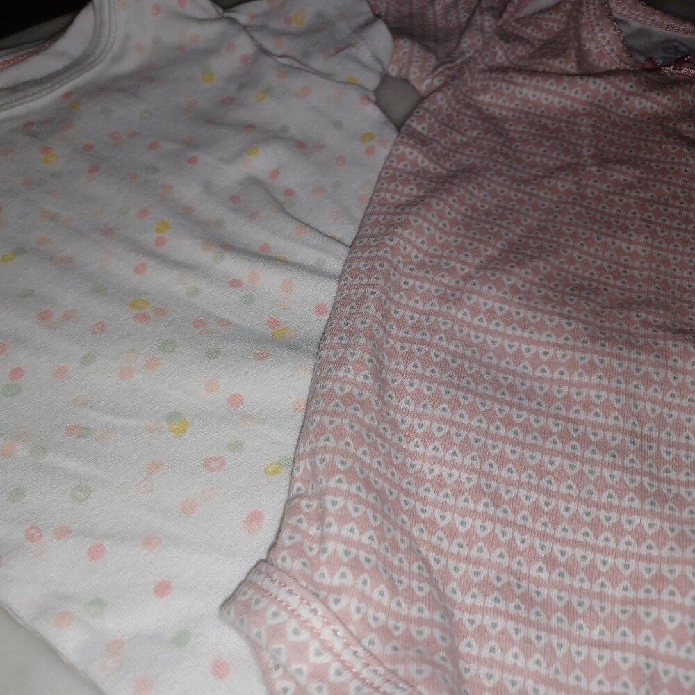 Baby Girl Bundle 6-9 Months "Polka Dot Flamingo" - Picture 3 of 4